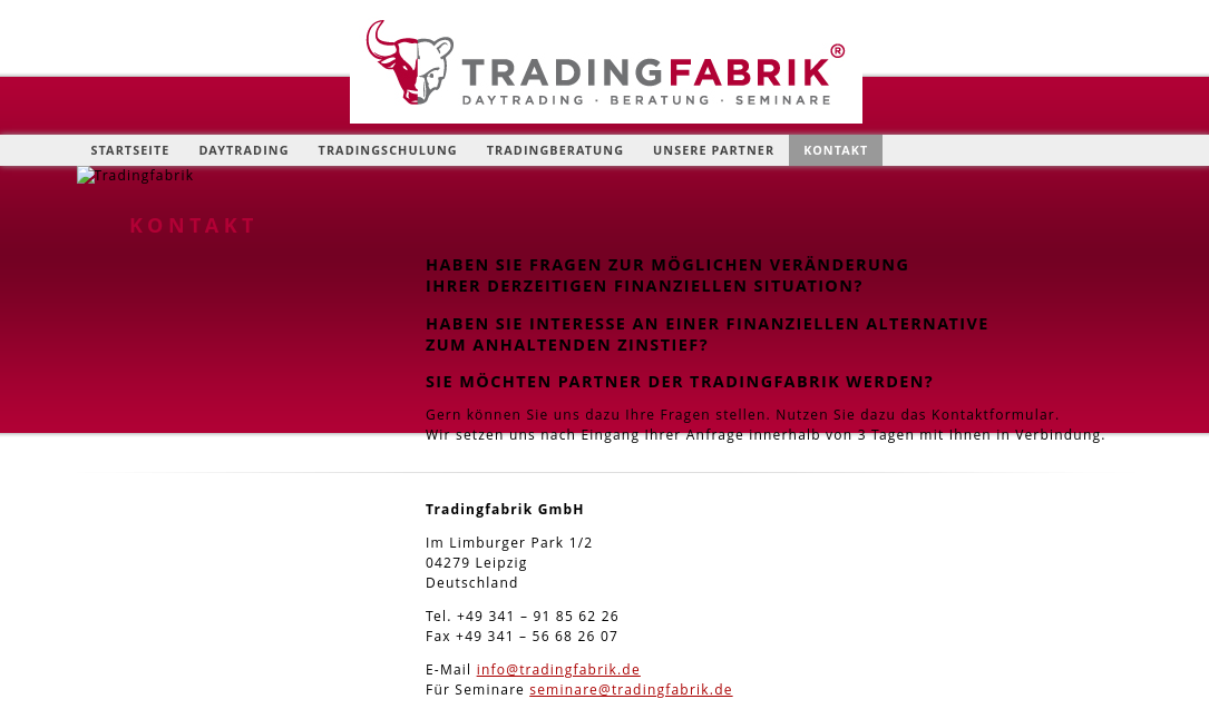 Thomas Friedrich - Leipzig - Tradingfabrik GmbH
